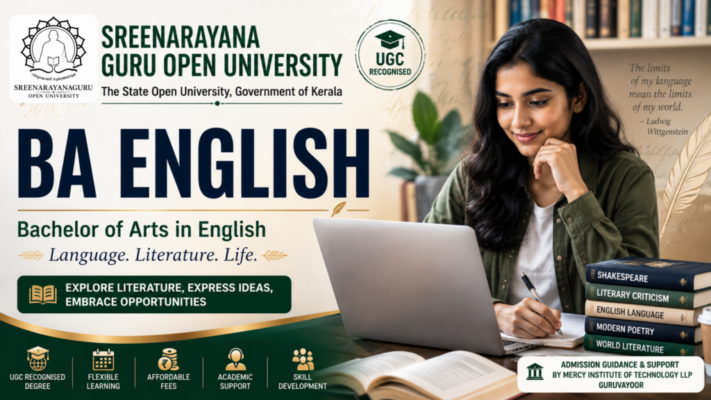 Bachelor of Arts in English (BA English)