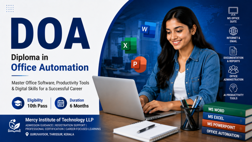 Diploma in Office Automation (DOA)