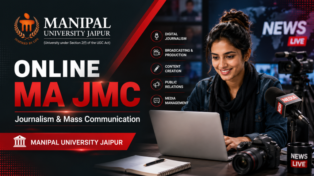 Master of Arts in Journalism & Mass Communication (MA JMC)