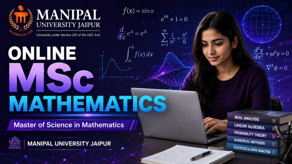 Master of Science in Mathematics (MSc Maths)