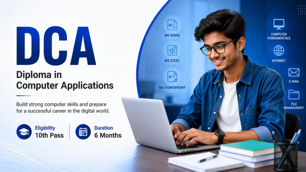Diploma in Computer Applications (DCA)